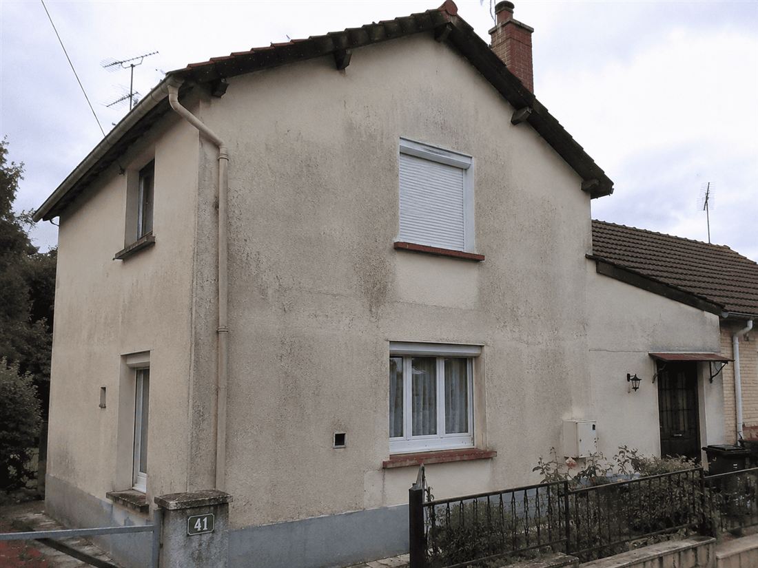 Avant — Façade encrassée avant ravalement